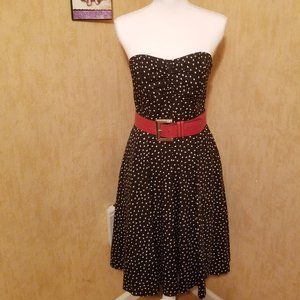 White House Black Market Strapless Dress